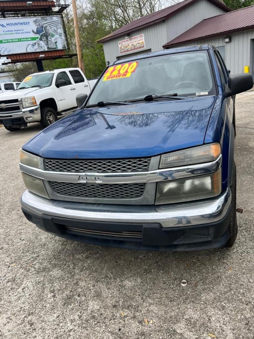 2005 BLUE CHEVROLET COLORADO Z71 (1GCDT136258) with an 3.5L engine, Automatic transmission, located at 3338 US Rt. 60 East, Huntington, WV, 25705, (304) 733-9888, 38.411072, -82.379471 - Photo#1