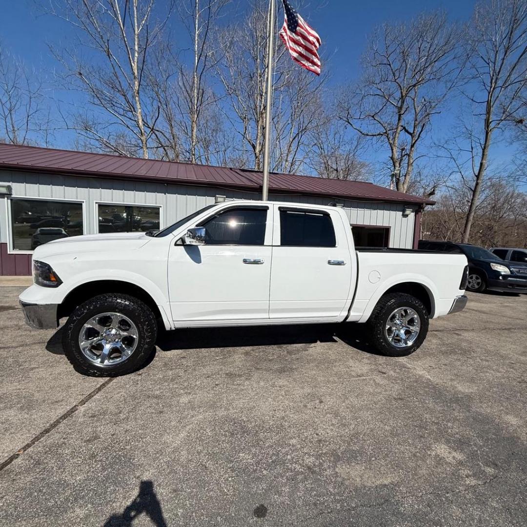 2014 WHITE RAM 1500 LARAMIE (1C6RR7NT6ES) with an 5.7L engine, Automatic transmission, located at 3338 US Rt. 60 East, Huntington, WV, 25705, (304) 733-9888, 38.411072, -82.379471 - Photo#1